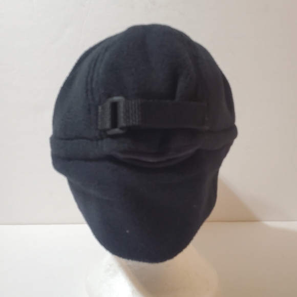 Vintage L.L. BEAN Polartec Fleece Ear Flaps Hat Black Size L/XL - Picture 4 of 11